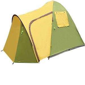 ZJKC&reg; 3 to 4 Person Waterproof Instant Camping Tent, Changeable Dimensions (29.5+21.7+80.7) x 84.6 x 57.1 inches,10 lbs, 190T Polyester Taffeta PU3000mm, Family Camping Tent