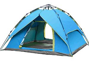 Generic House 4 Perosn Tent Color Blue