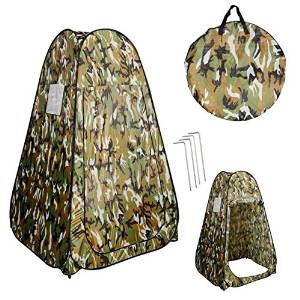 Generic YC-US2-160128-185 <8&3081*1> ouflageg Toilet Ch Toilet Changing Tent Portable Pop UP Camping Room Fishing & Bathing Camouflage Portable Po