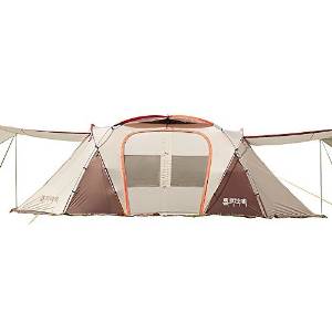 HIMALAYA Family Camping Tent 8 Persons Multiplayer Oversized Outdoor Travelling by car Waterproof Ripstop Two Living Room One Drawing Room for Camping & Hiking , Trekking