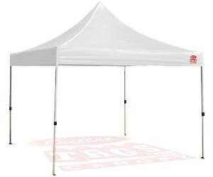 Outlet Tags Canopy - 10ftX10ft Pop-Up Tent for Vendors, BBQ, Sun Shelter, Sports Teams, Outdoor Events - WHITE