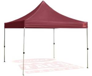 Outlet Tags Canopy - 10ftX10ft Pop-Up Tent for Vendors, BBQ, Sun Shelter, Sports Teams, Outdoor Events - BURGANDY OR MAROON