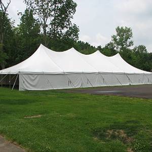 Celina Tent 8'x30' White Royalty Sidewall