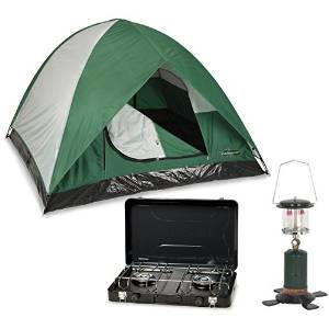 Stansport Ultimate Camping Package with Lantern Stove and Tent