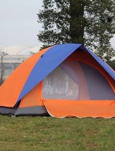 Ling@ Breathability / Anti-Insect Polyester One Room Tent Assorted Colors