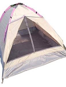 Ling@ Breathability / Quick Dry Polyester One Room Tent Light Pink