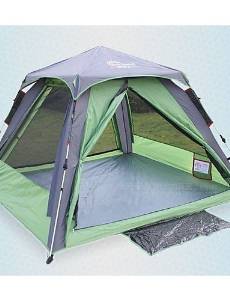 Ling@ Ultraviolet Resistant / Rain-Proof Nylon / Oxford / Polyester One Room Tent Yellow / Green