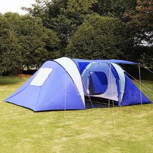 GOPLUS 6-8 Person/Man Waterproof Camp 2+1 Room Hiking Camping Tunnel Family Tent