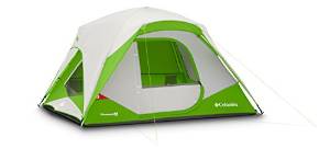 Columbia Pinewood 4 Person Dome Tent (Fuse Green)
