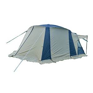 9'x9'6 Person Blue Grey Rainfly Double Layer Family Camping Hiking Outdoor Tent