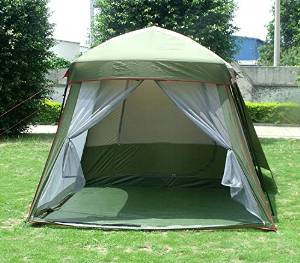 Ultralarge One Hall One Bedroom 5-8 Person Double Layer 200cm Height Waterproof Camping Tent