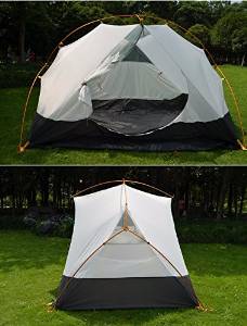 Ultralight Camping Tent 15D Silicone-Treated Nylon Waterproof Winterized Tents Camping