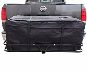 Cherry Queen 50"x 20" Hitch Mount Cargo Carrier Luggage Basket w/Water-Resistant Luggage Bag