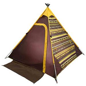 Generic Washable 4 Person Tents Color Brown