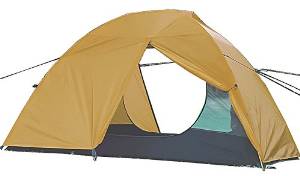 Generic Roomy Light 4 Person Tent Color Brown