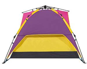 Generic Tri-color 6 Person Tent Color Purple