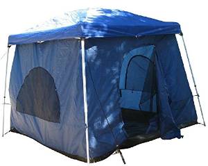 Generic Waterproof 2 Person Tent Color Blue