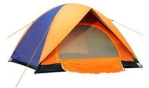 Generic Side Extended Front 6 Person Tent Color Multicolor