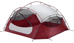 Generic Ventilation Hole Backpacking 4 Person Tent Color Multicolor
