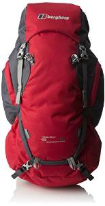 BERGHAUS Trailhead 65 Backpack, Red, One Size