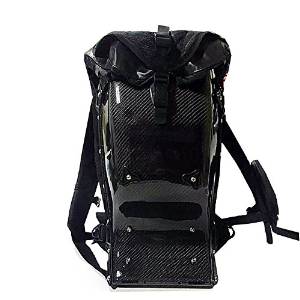 Snail Shop the World's First Carbon-fiber Monocoque Outdoor Riding Backpack Backpacking Backpack Camping Bag Photography (Carbon Black)
