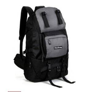 40 L Oxford Shoulders Hiking and Backpacking Black Codes