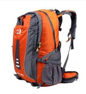 45 L Outdoor Backpack Men and Women with Hiking Backpack to Travel Orange