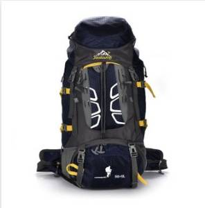FJT-Mountaineering Backpack 55L outdoor sports bag backpack mountaineering bags backpack riding , dark blue