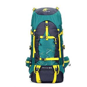 FJT-55L outdoor men and women mountaineering bags shoulder bag sports bag hiking bag large capacity , grey