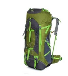 FJT-75L large-capacity travel backpack leisure sports backpack hiking backpack , Orange