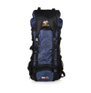 FJT-70L large-capacity outdoor mountaineering bag shoulder bag travel bag multifunction hiking camping backpack bag , dark blue