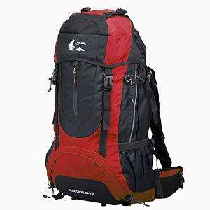 ZYZ-Outdoor mountaineering bags sports bag shoulder bag backpack travel bag , red