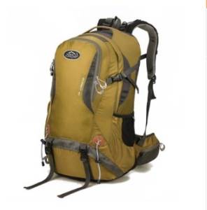 ZYZ-Bracket 40L mountaineering backpack bag backpack shoulder bag casual outdoor sports bag , Yellow
