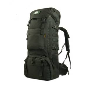 ZYZ-60L rack system within the specialty of large-capacity long-distance travel bag shoulder bag mountaineering bag outdoor sports , Black