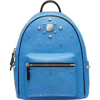 2016 SS MCM Authentic STARK ODEON Small Backpack_Tile Blue MMK6SVH44LW