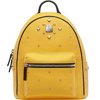 2016 SS MCM Authentic STARK ODEON Small Backpack_Radiant Yellow MMK6SVH44YR