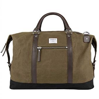 Sandqvist Jordan Weekend Bag - Waxed Olive