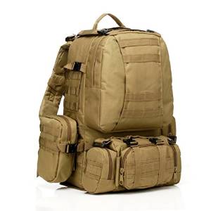 Generic Hiking Camping Mountain Climbing Backpack,Color-Tan