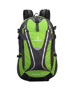 New 50L Outdoor Travel Backpack Mountaineering Package Camping Hiking Cycling , orange