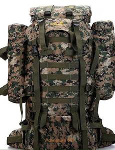 Hasky? 80L High Density Windproof Waterproof Tear-Resistant Nylon Long Distance Across Hiking Bag , l