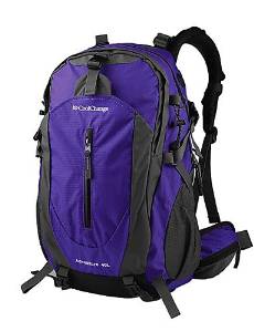 Coolchange Waterproof/Multifunctional Hiking & Backpacking Pack , purple