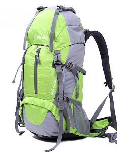 Hewolf Multifunctional Hiking Leisure Sports Traveling backpack 50L 1650 , orange-24"