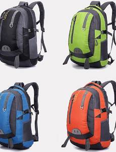 The New large-Capacity Outdoor Sports Waterproof Shoulder Bag Riding Mountaineering Camping , orange