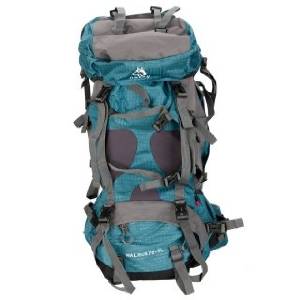 easyshop 70+5L Heavy Duty Hiking Camping Travel Backpack Bag Blue