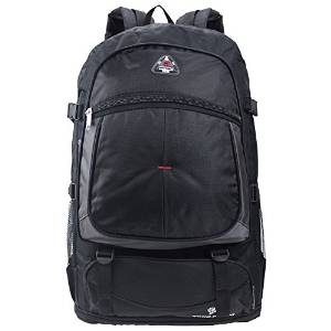 Cozy-Capacity Scalable Outdoor Internal Frame Backpack Mountaineering Bag Men'S Shoulders to Increaseaptop Bag Travel Bag