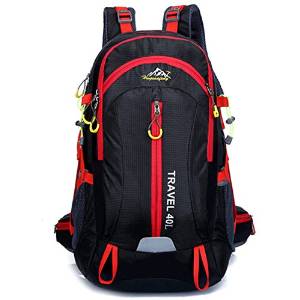 Cozy Outdoor Internal Frame Backpack Bags Stain Resistance Men and Women Professional Mountaineering Backpack Waterproof Breathable Travel Backpack