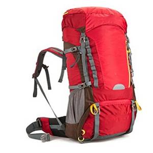 Generic Internal Frame Backpacker Hiking Backpack Red