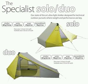 Sea to summit Specialist duo