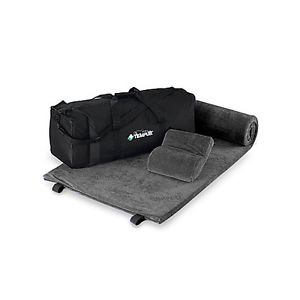 The TravelSet by Tempur-Pedic with Mattress Overlay, Travel Pillow, Duffel