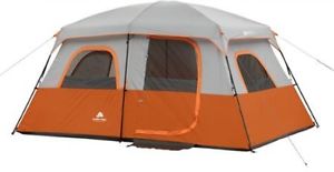 large 8 Person family camping Cabin spacious 2 Room trip Tent yard shelter
